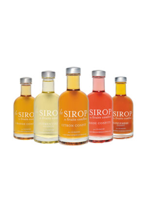 Candied fruit syrup