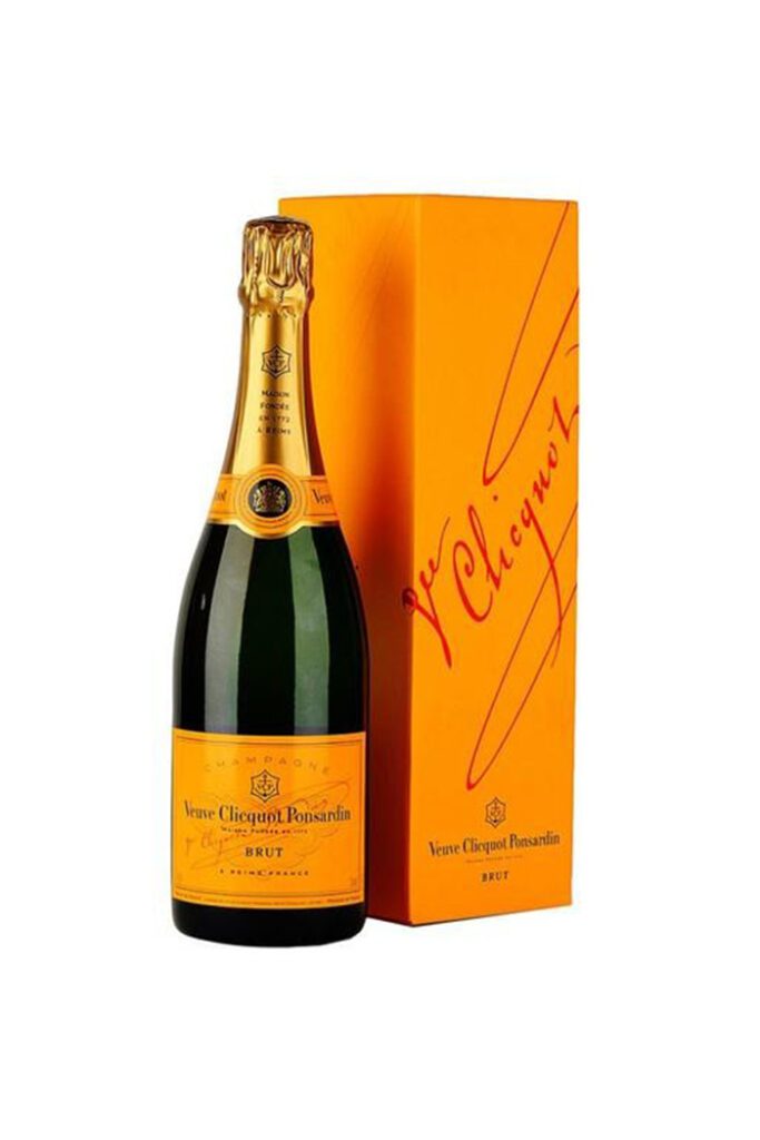Champagne Veuve Clicquot Yellow Label Gift Box 75cl Anne