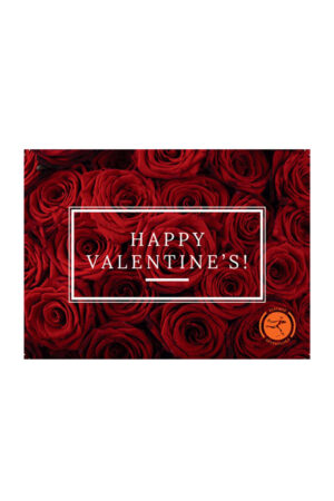 Saint Valentine - greeting card in English