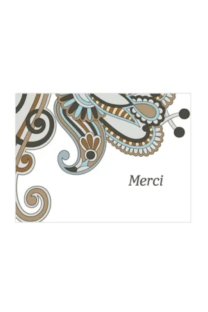 Merci - carte de voeux
