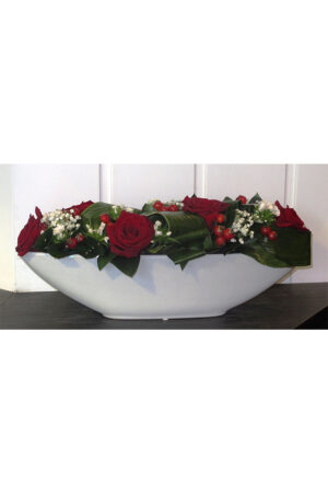 Centre de table allongé